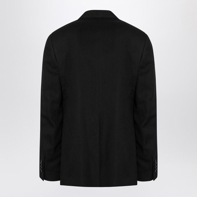 LARDINI Single-Breasted Wool Blend Jacket
