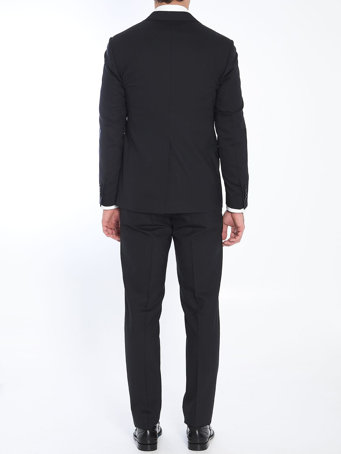 LARDINI Men's Wool Blend Two-Piece Suit - Size 50