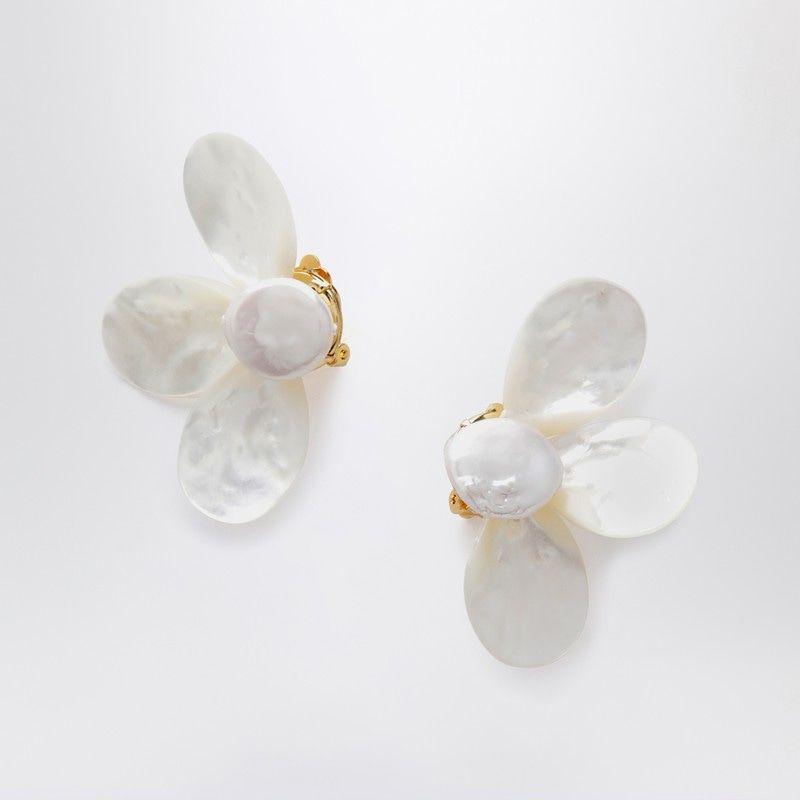 ELIOU Petal-Shaped Clip-On Earrings