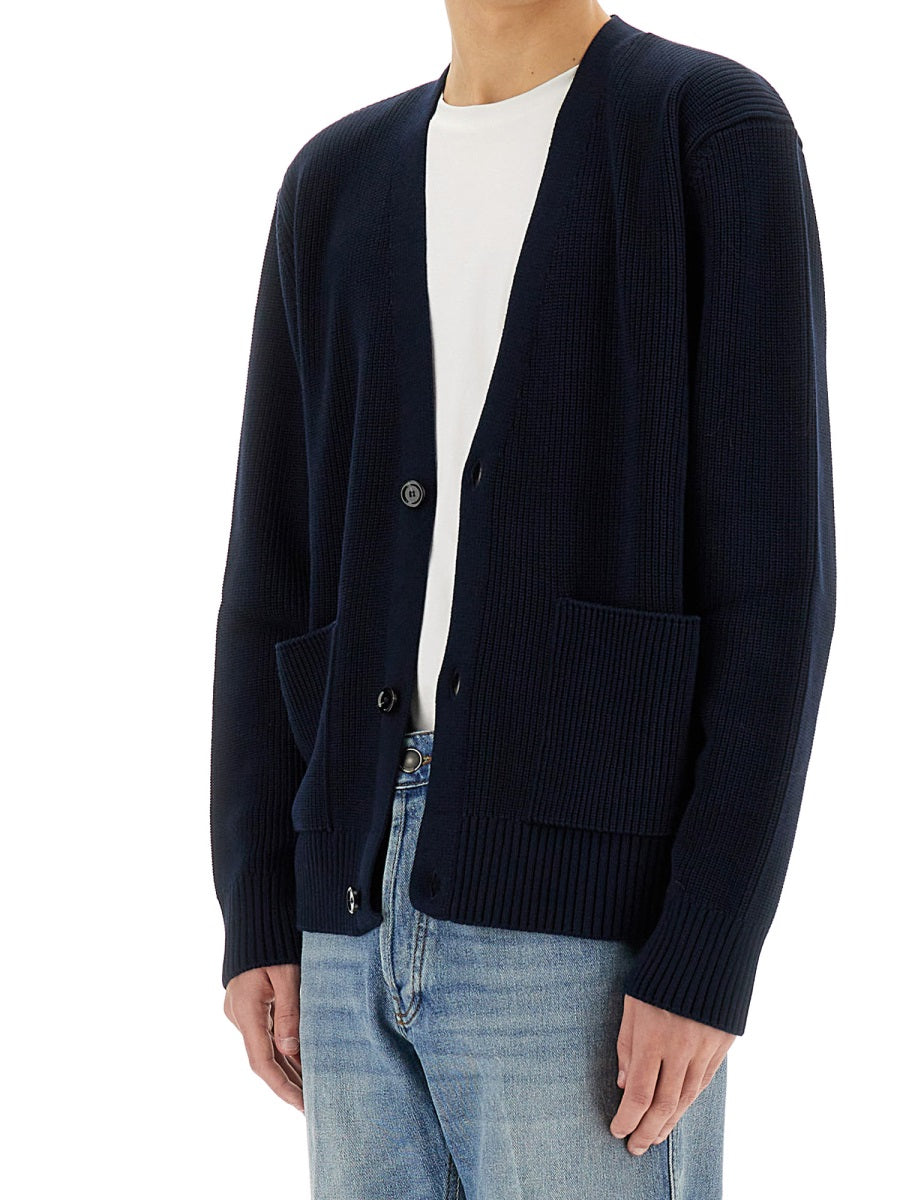 LARDINI Organic Cotton Cardigan - Size M
