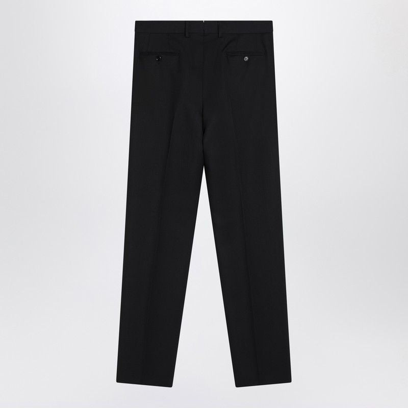 LARDINI Classic Virgin Wool Pants for Men - SS25