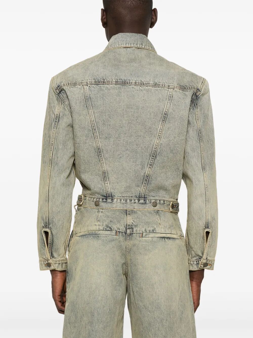 ENTIRE STUDIOS Mini Shrink Denim Jacket