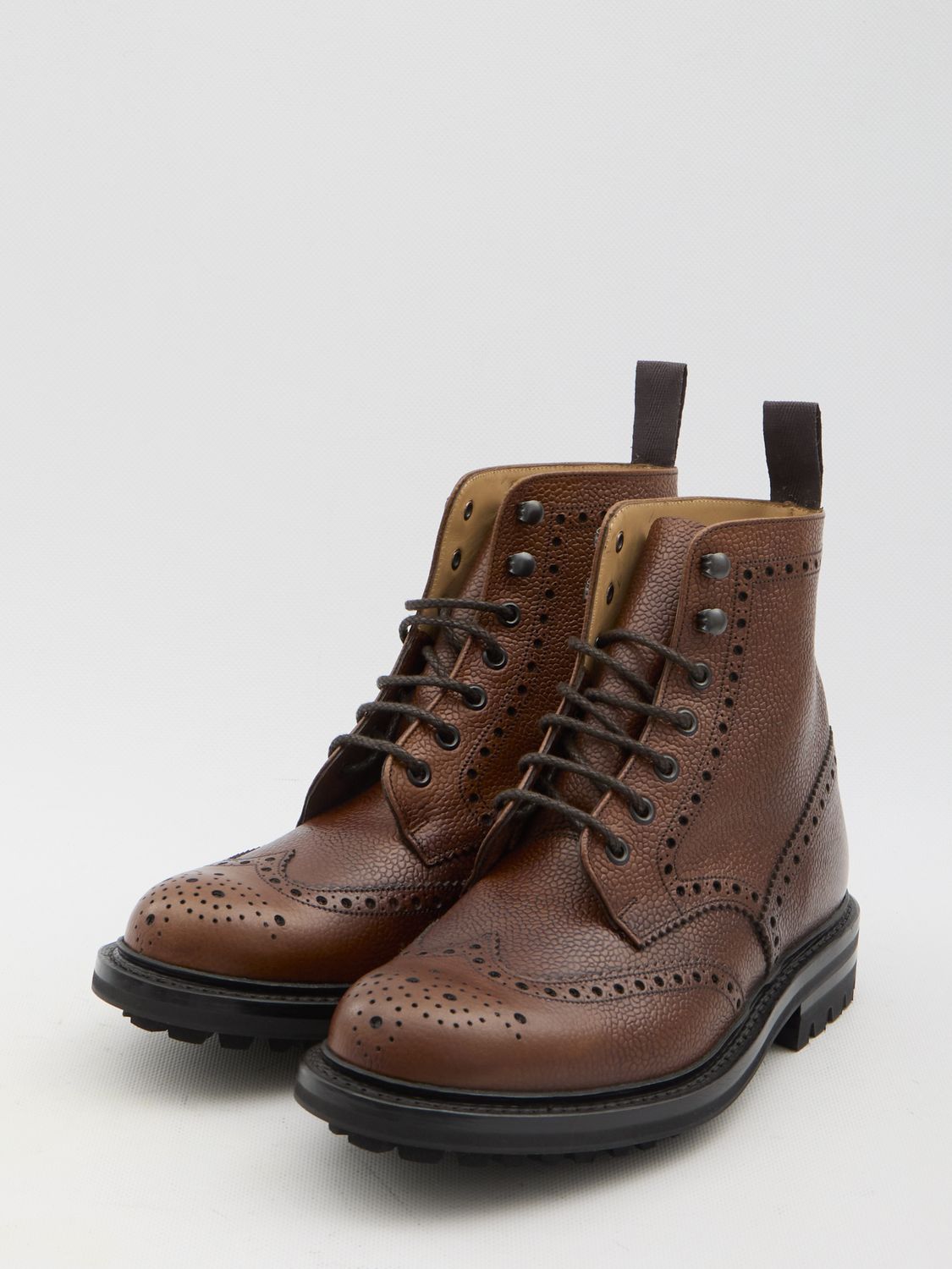 CHURCH'S Men's Lightweight Lace-Up Brogue Boot