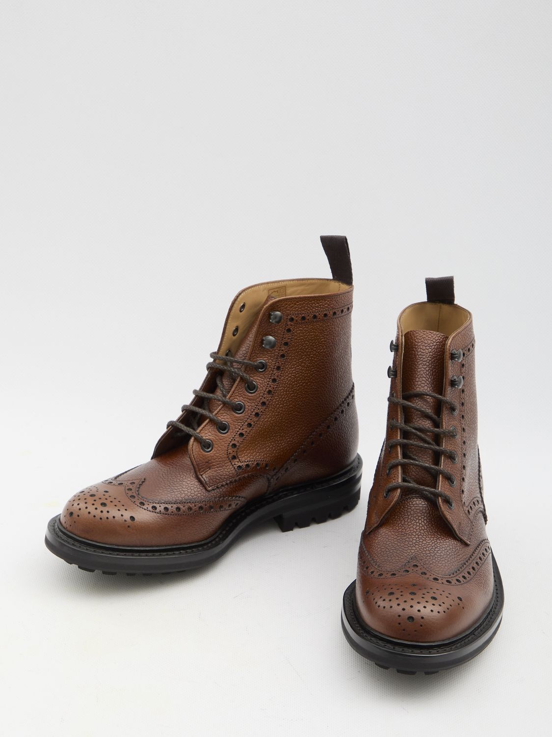 CHURCH'S Men's Lightweight Lace-Up Brogue Boot