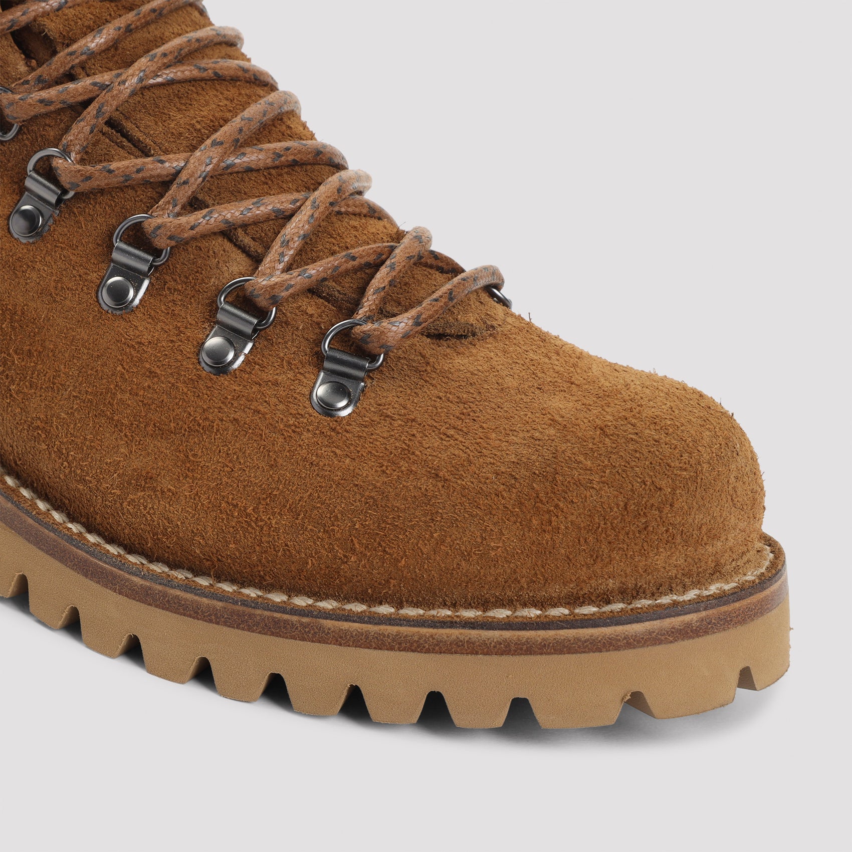 CHURCH'S Men's Leather Boots - Round Toe, Lace-Up