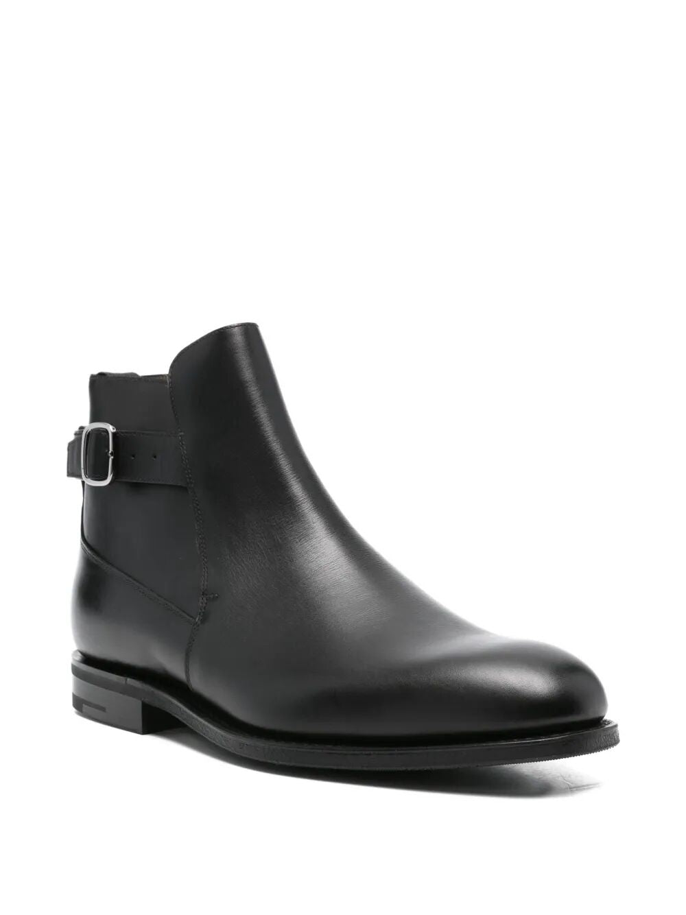 CHURCH'S Buckle-Fastening Leather Ankle Boots for Men