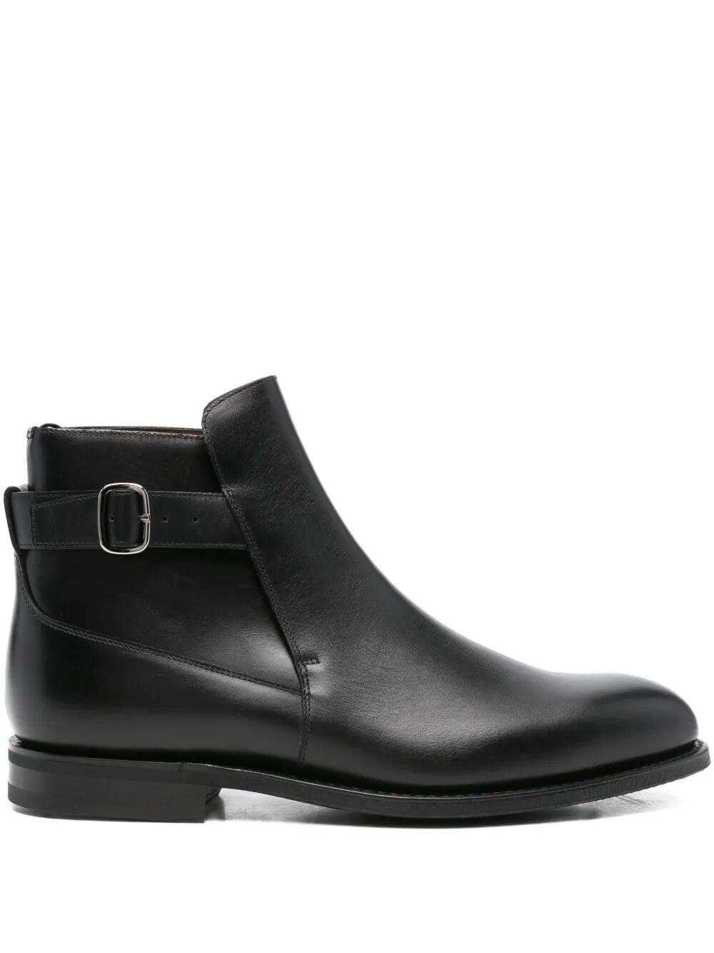 CHURCH'S Buckle-Fastening Leather Ankle Boots for Men