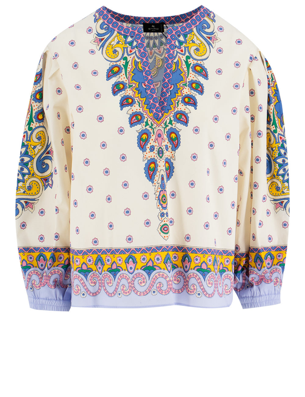 ETRO Vibrant Paisley Print Blouse