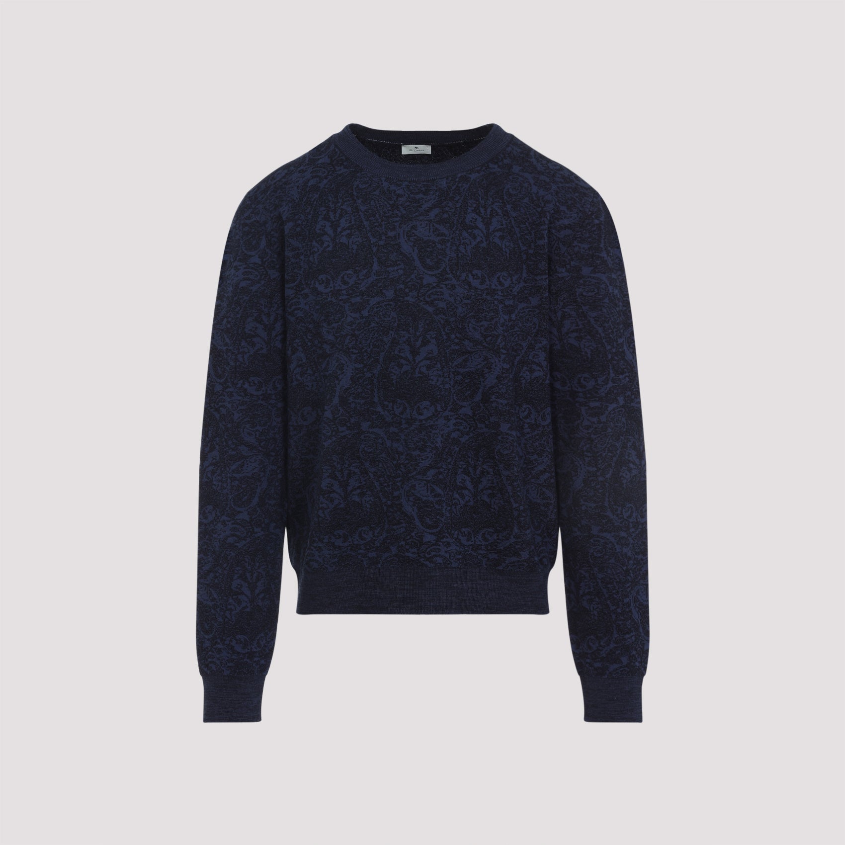 ETRO Sophisticated Men's Cotton-Wool Blend Sweater