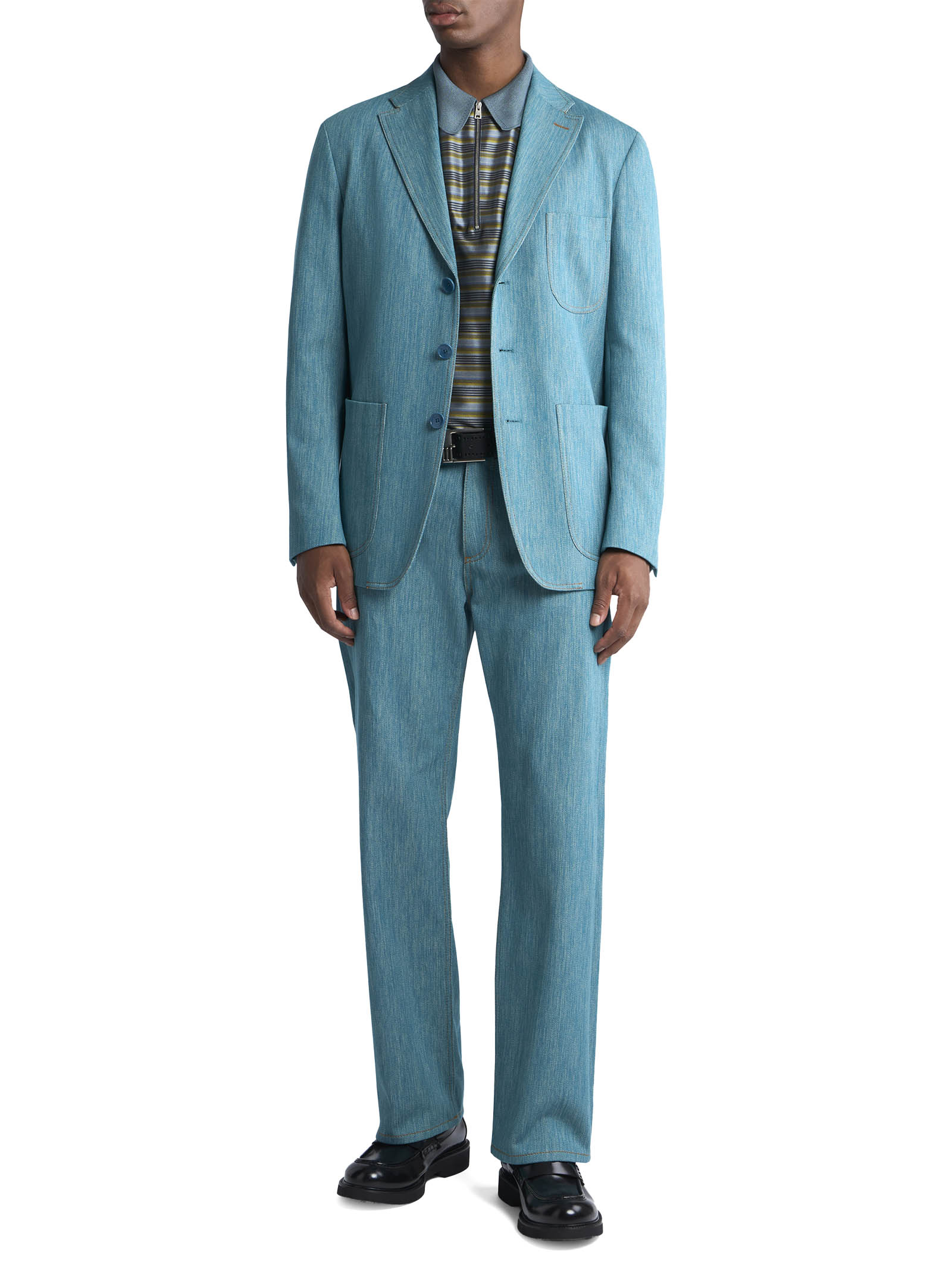 ETRO Men's Single-Breasted Blazer - Size 48 IT