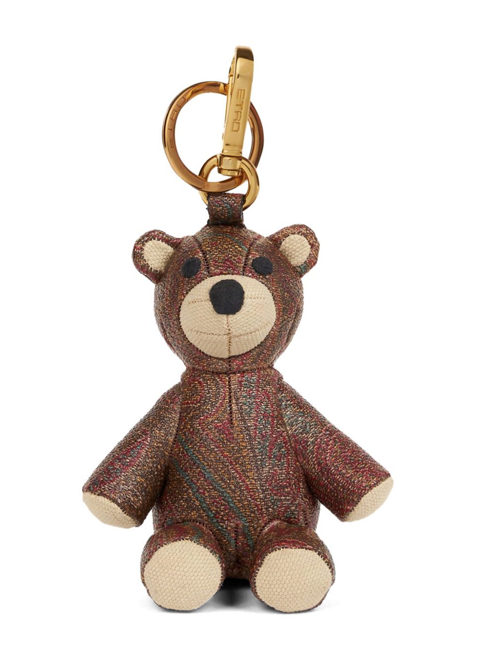 ETRO Charming Mini Teddy Bear Keychain