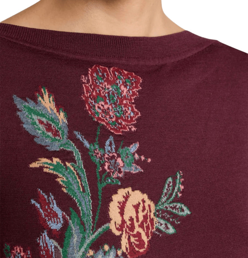 ETRO Floral Pattern Long-Sleeve Sweatshirt