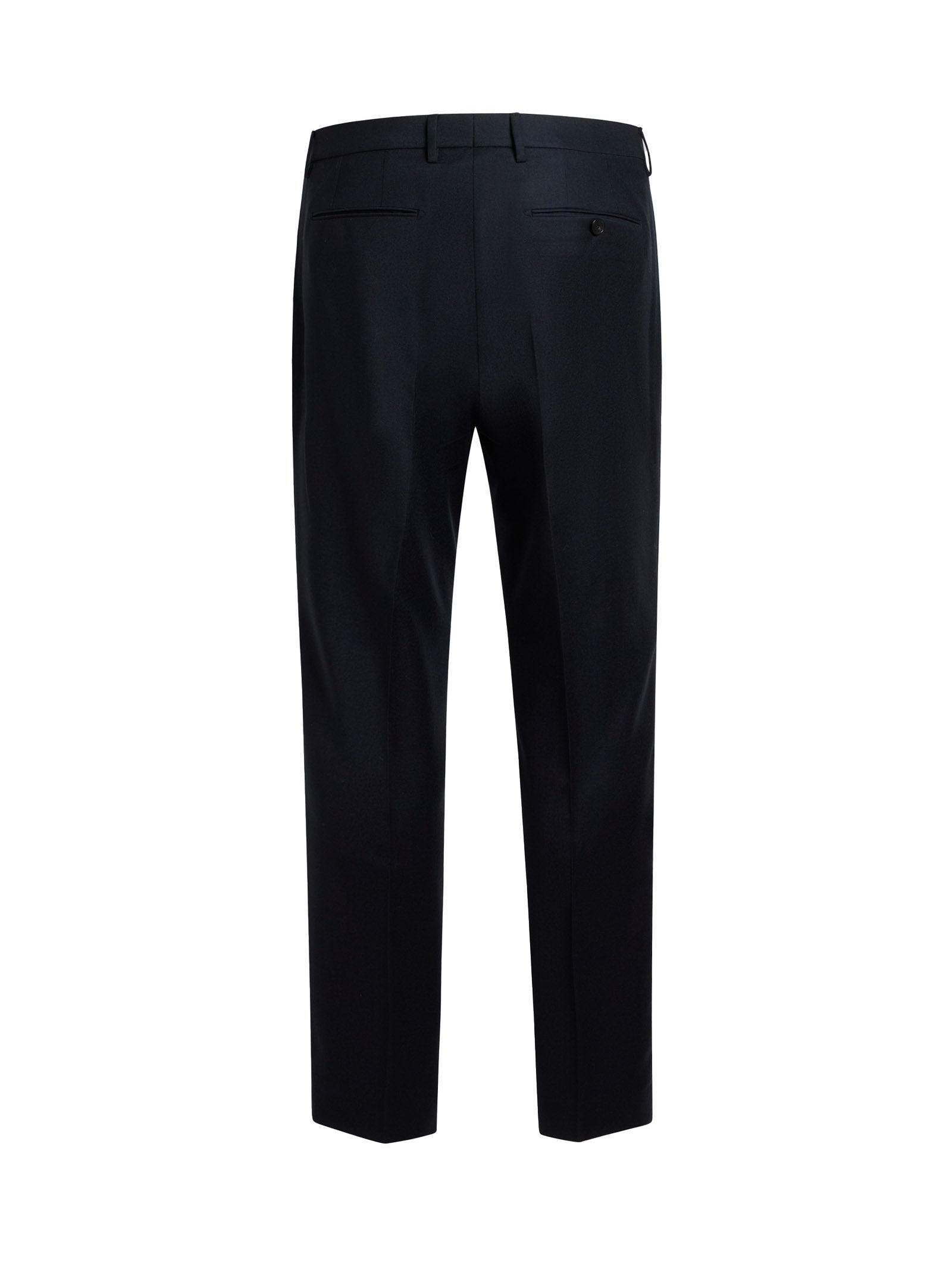 ETRO Men's Wool Flannel Trousers - One-pleat Design
