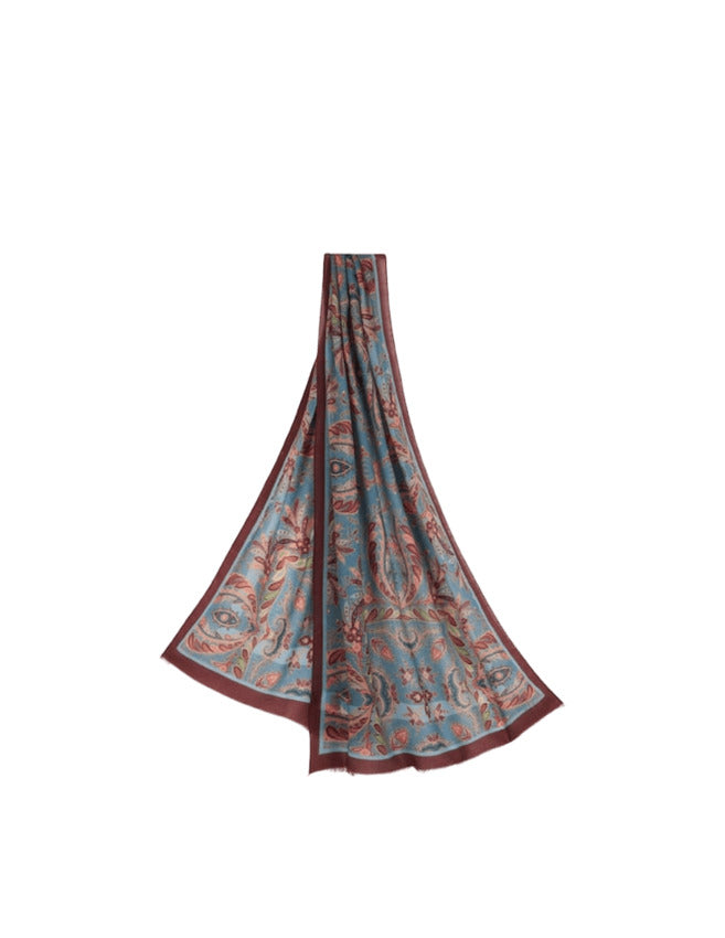 ETRO Floral Print Fringed Scarf