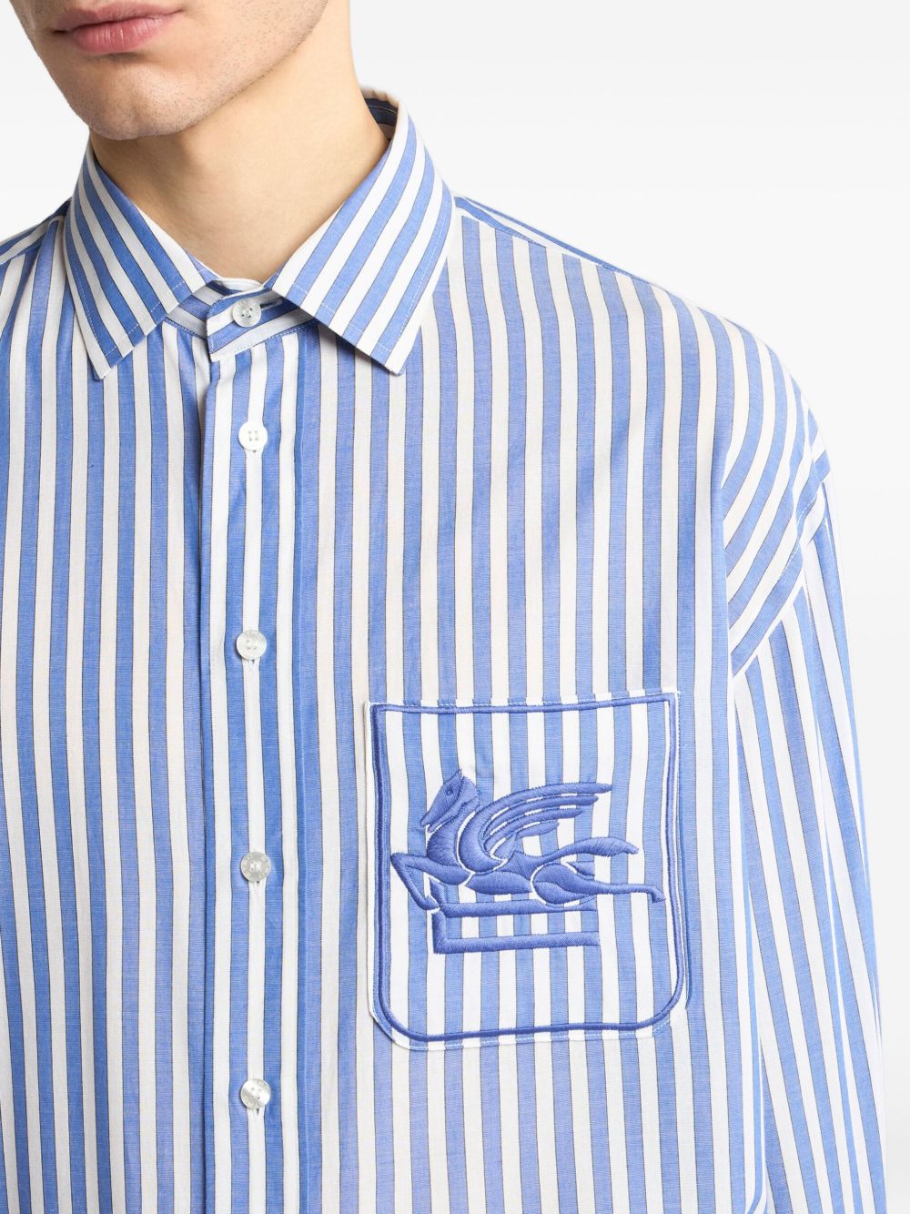 ETRO Stylish Stripe Shirt for Men - FW25