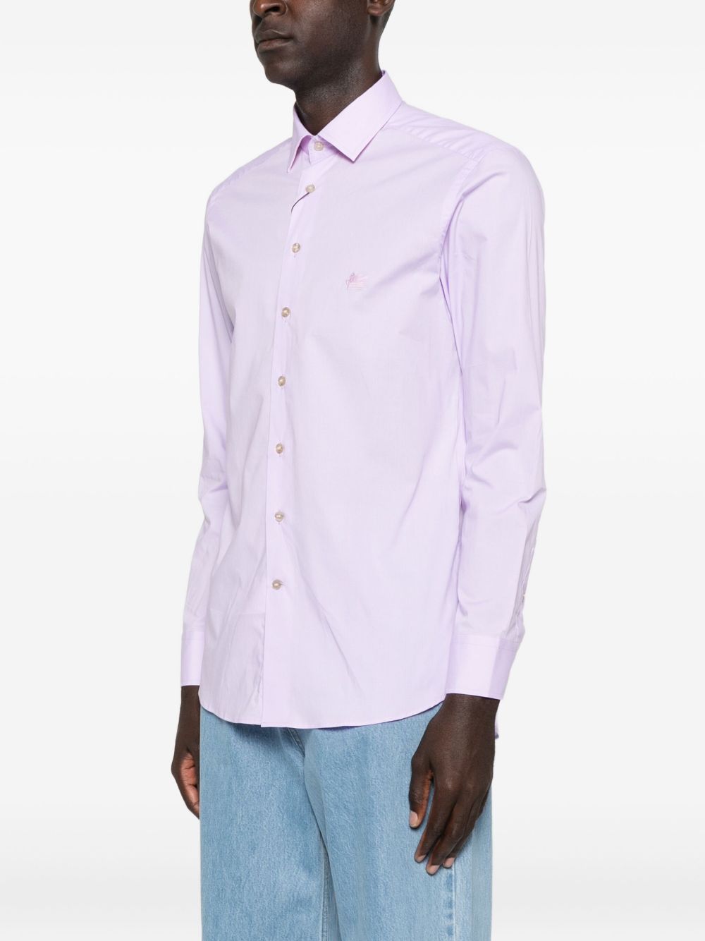 ETRO Classic Long-Sleeved Men’s Shirt