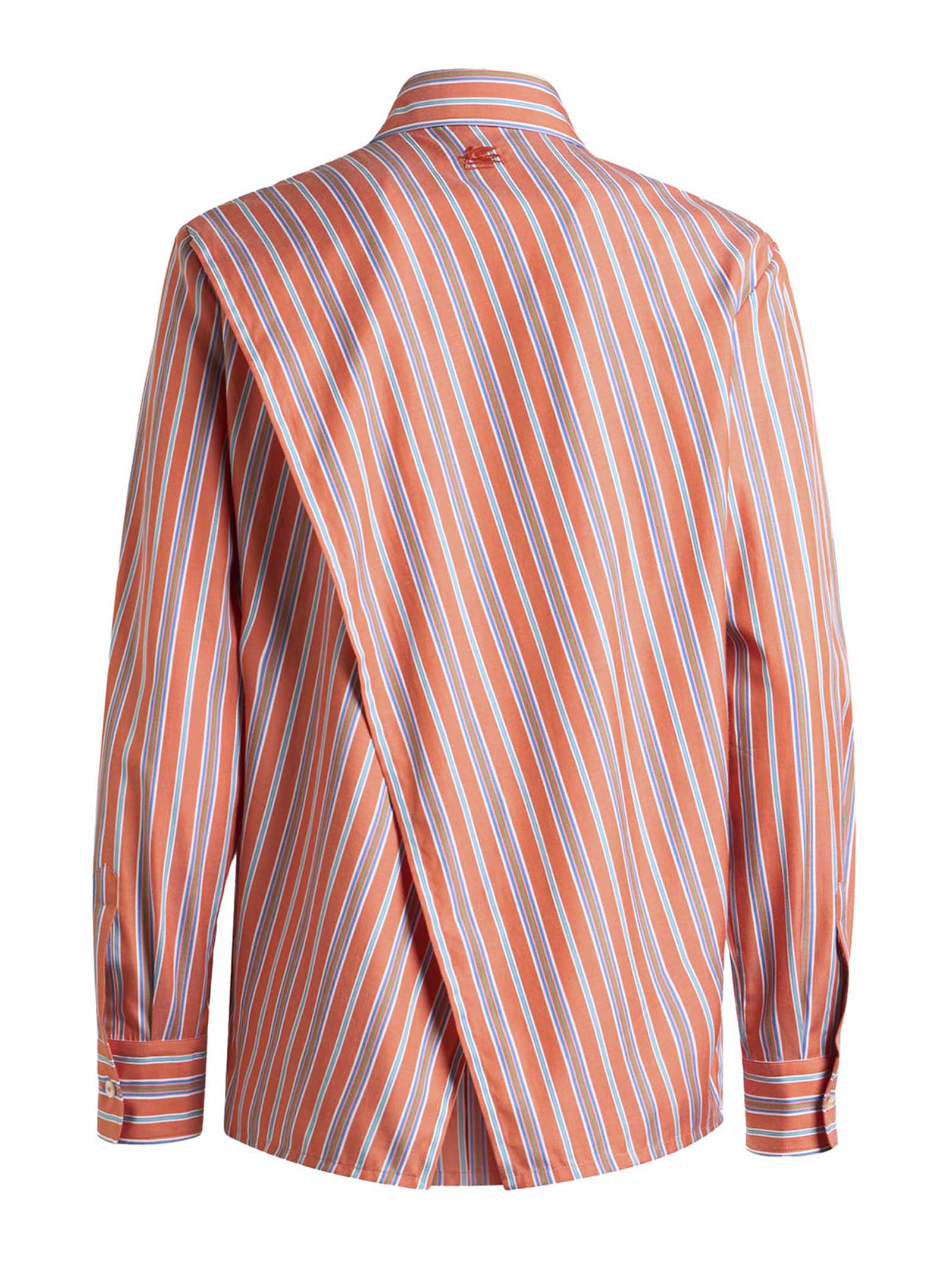 ETRO Stylish Striped Cotton Shirt IT 40