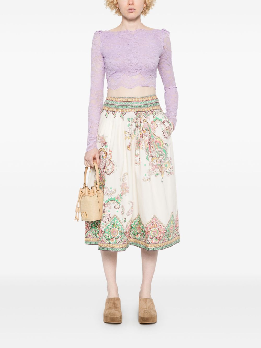 ETRO Stylish Midi Skirt for Women - Spring Summer 25