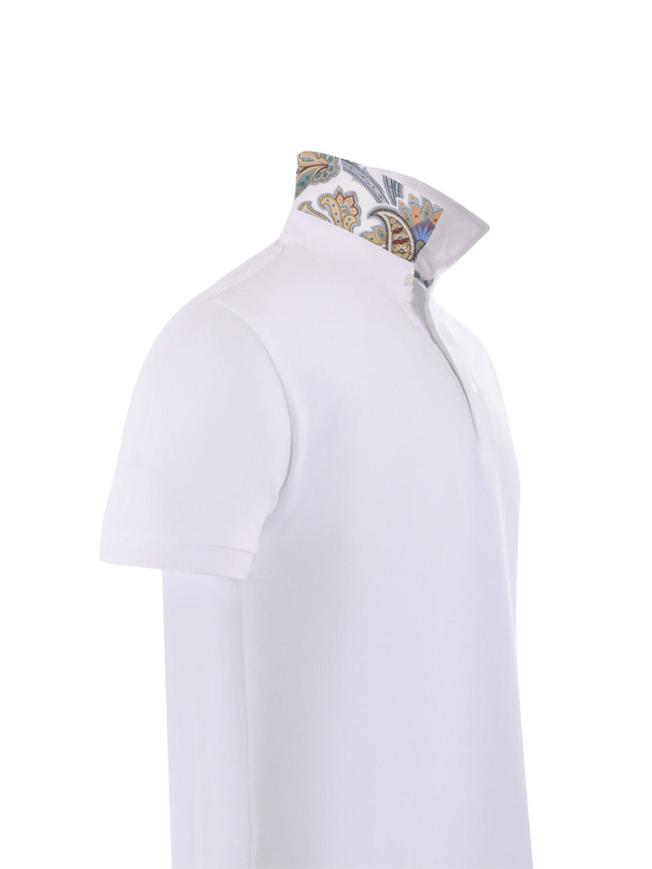 ETRO Classic Fit Polo with Embroidery - Spring/Summer 25