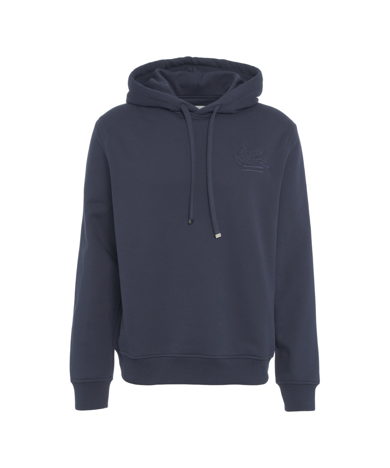 ETRO Embroidered Logo Hoodie for Men - Regular Fit