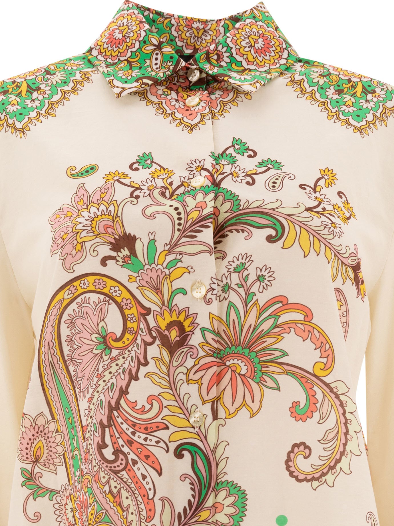 ETRO Paisley Print Long Sleeve Shirt for Women