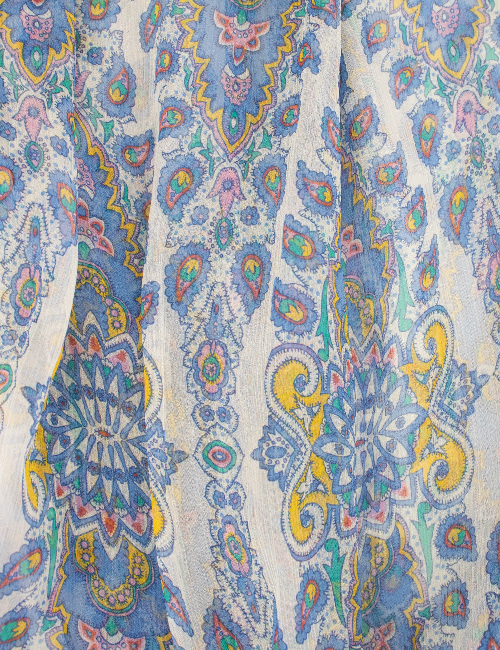 ETRO Silk Blouse with Vibrant Paisley Print
