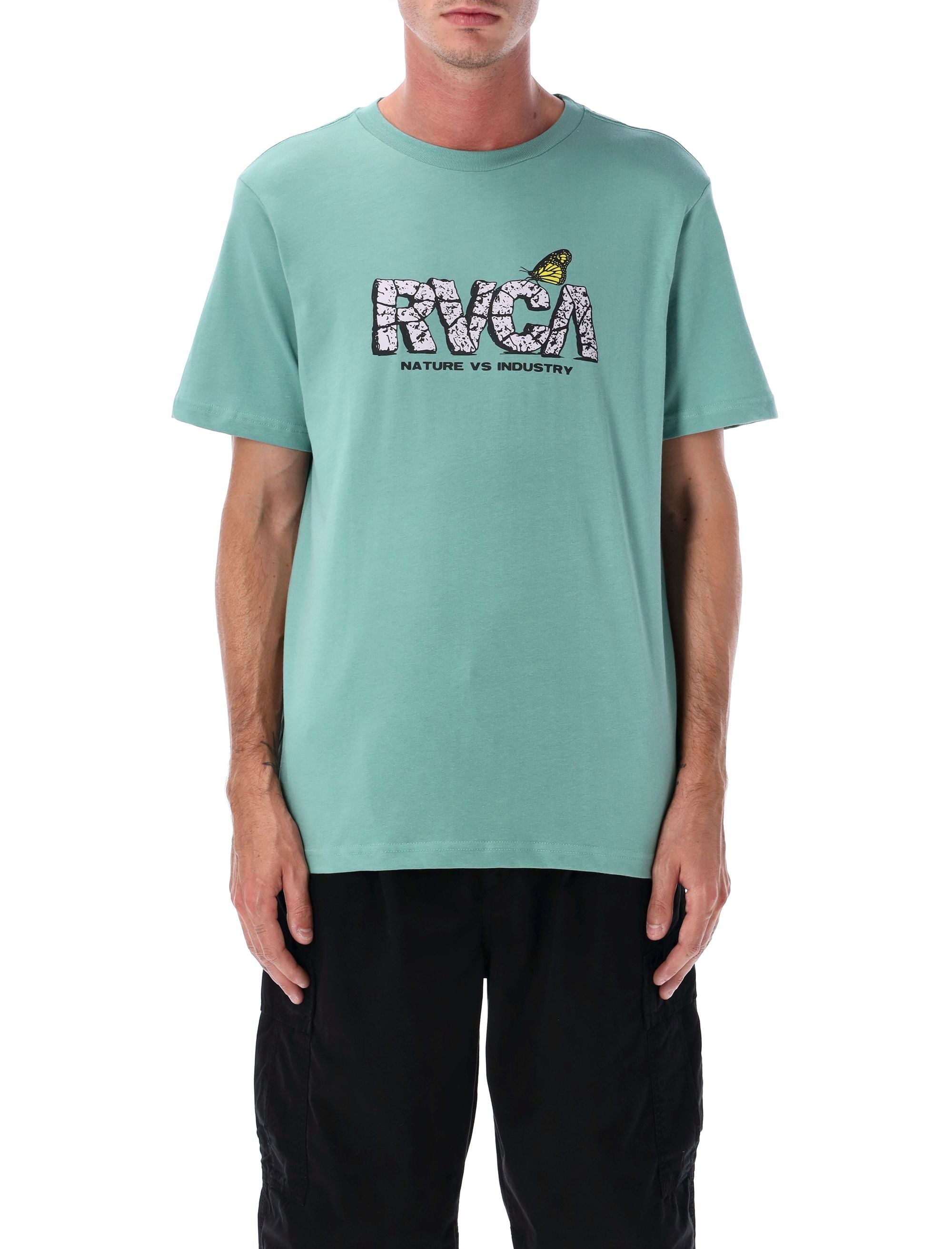 RVCA Men's Butterfly FX Organic Cotton T-Shirt - Relaxed Fit