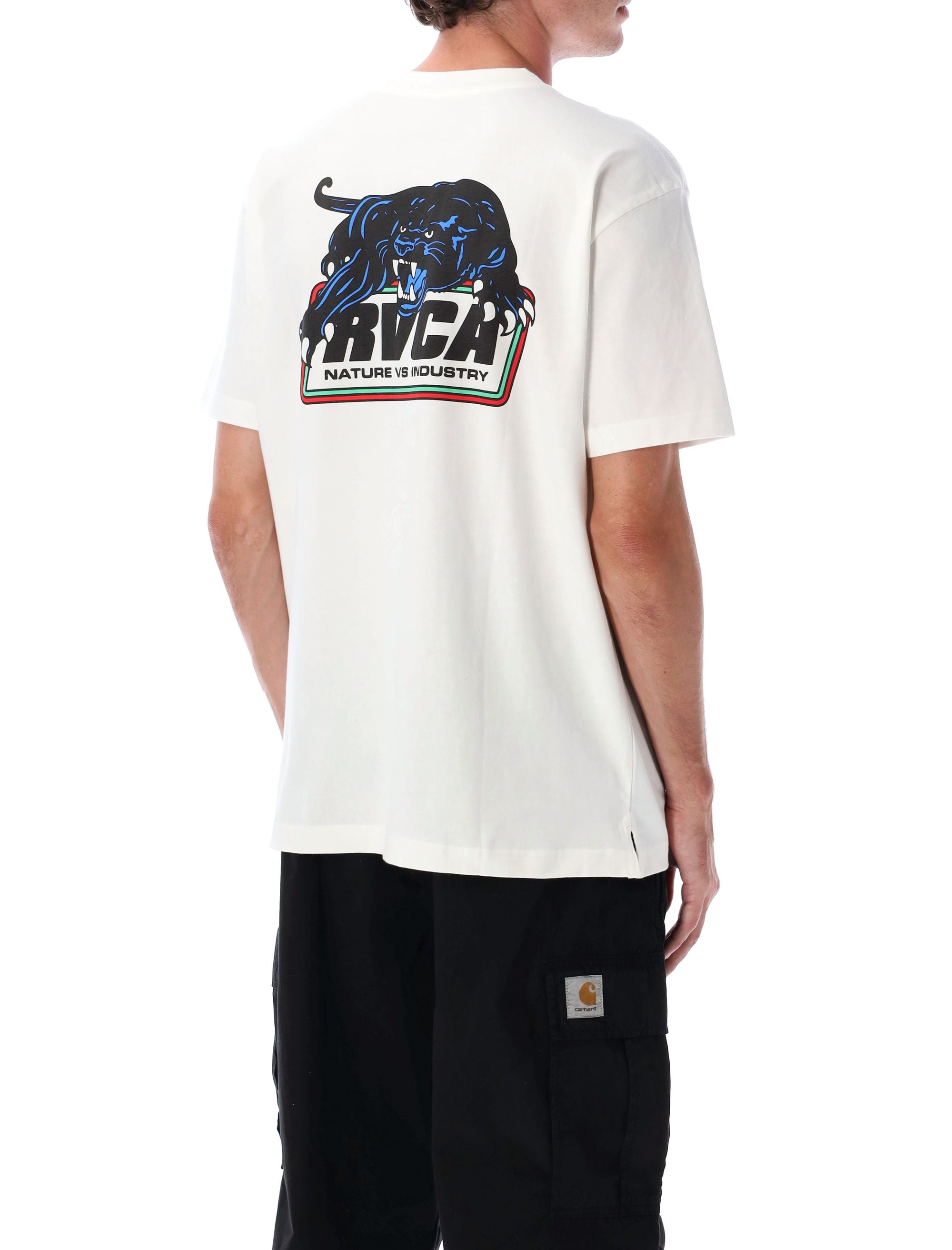 RVCA Organic Cotton Relaxed Fit T-Shirt - Size L