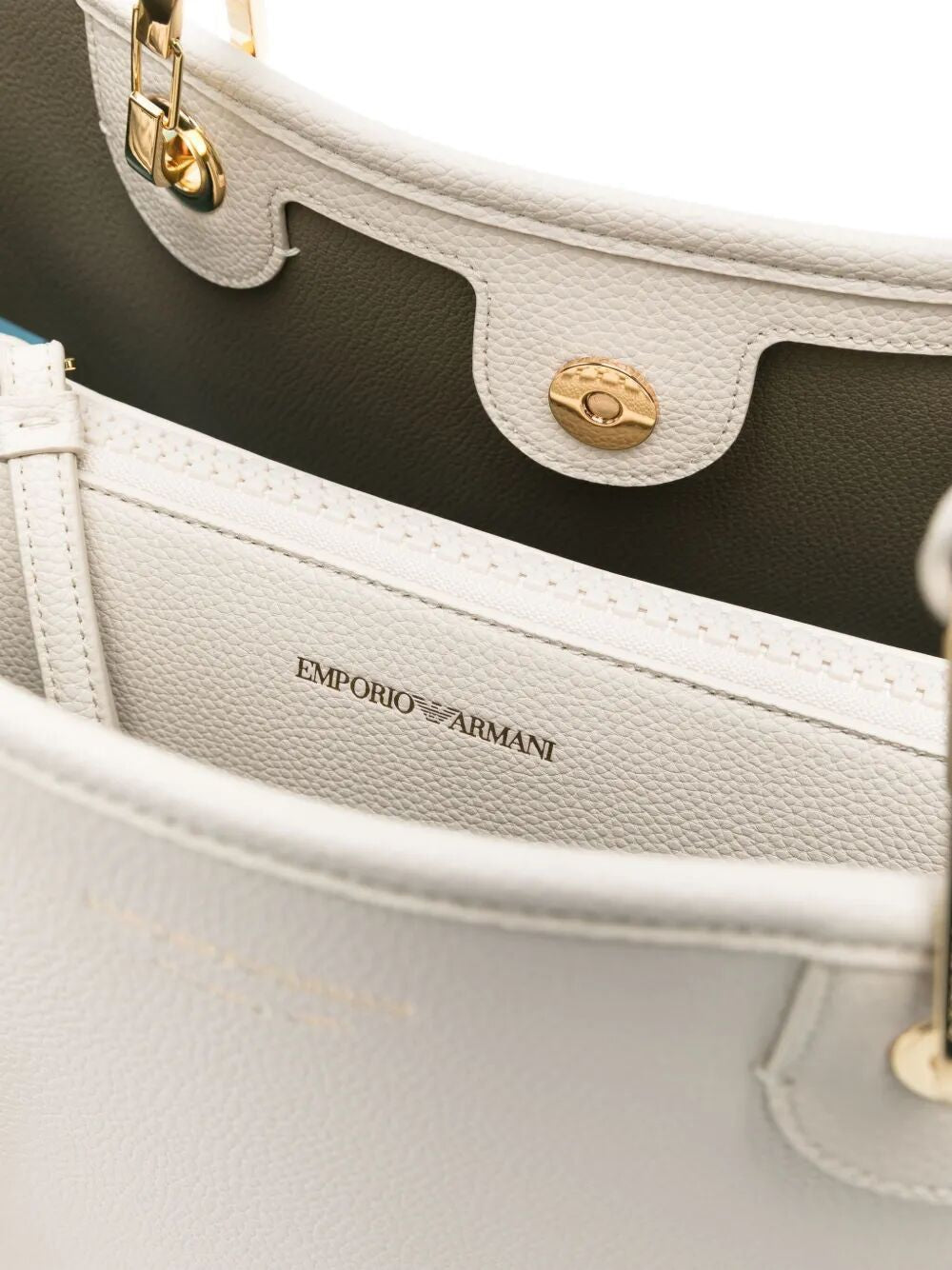 EMPORIO ARMANI Polyurethane Shopping Handbag - Women's Mini Accessory