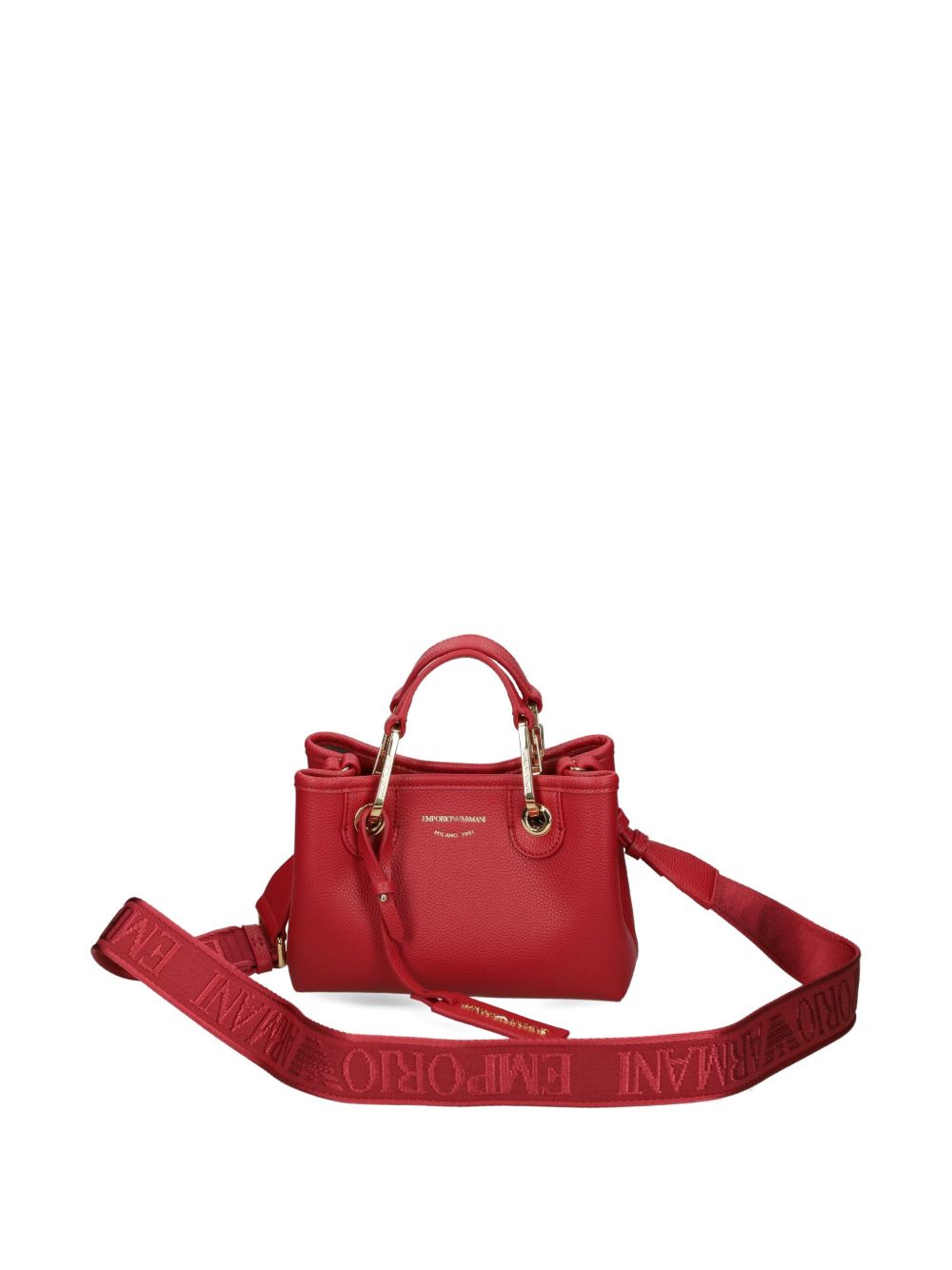 EMPORIO ARMANI Mini Shopping Handbag with Detachable Strap