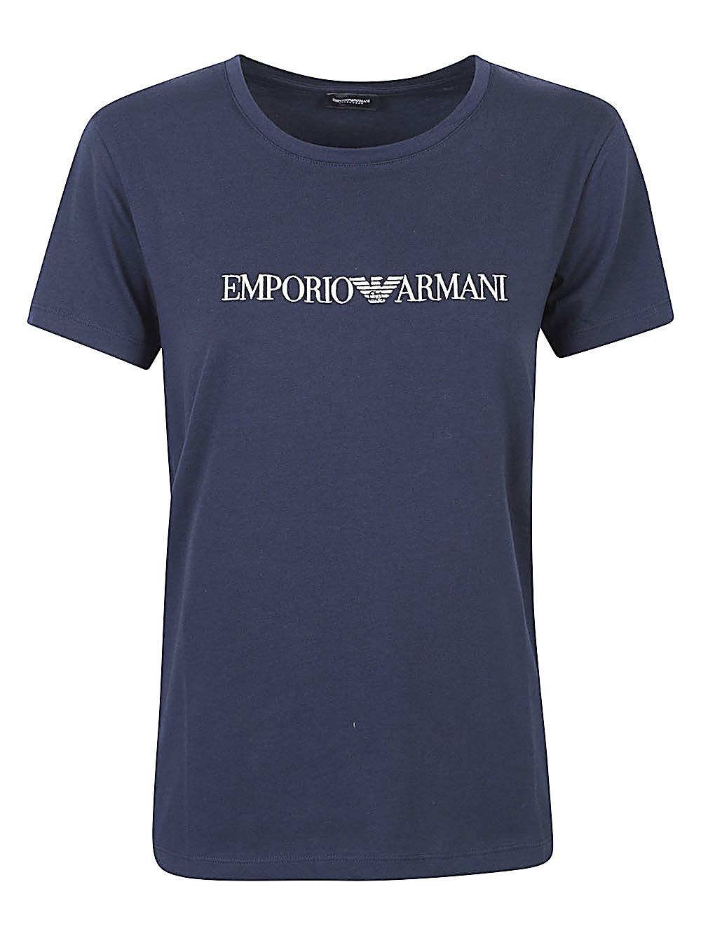 EMPORIO ARMANI Logo Cotton T-Shirt for Women
