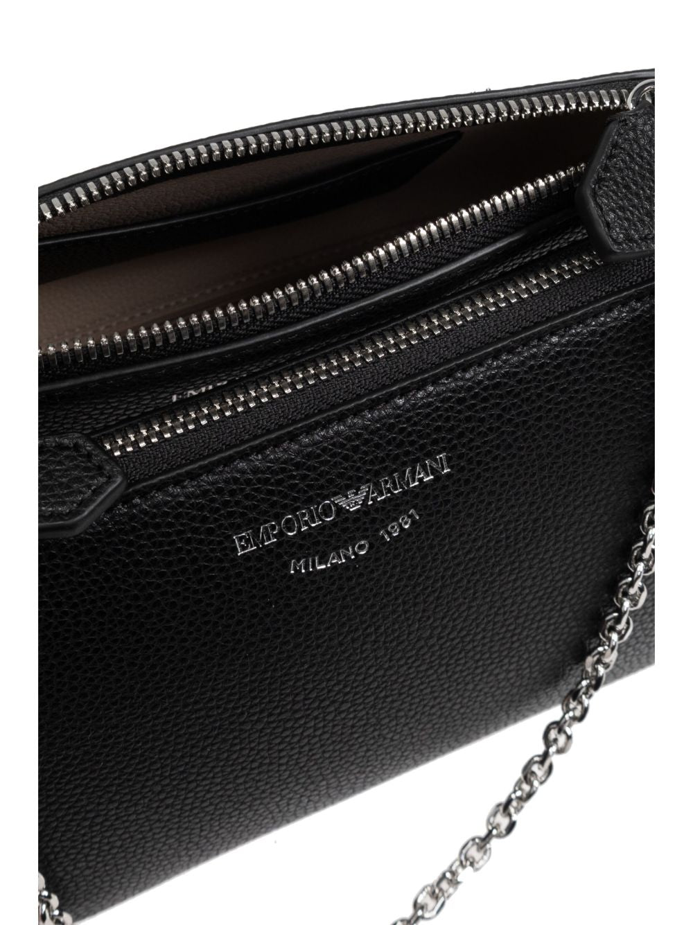 EMPORIO ARMANI Mini Grained Texture Handbag