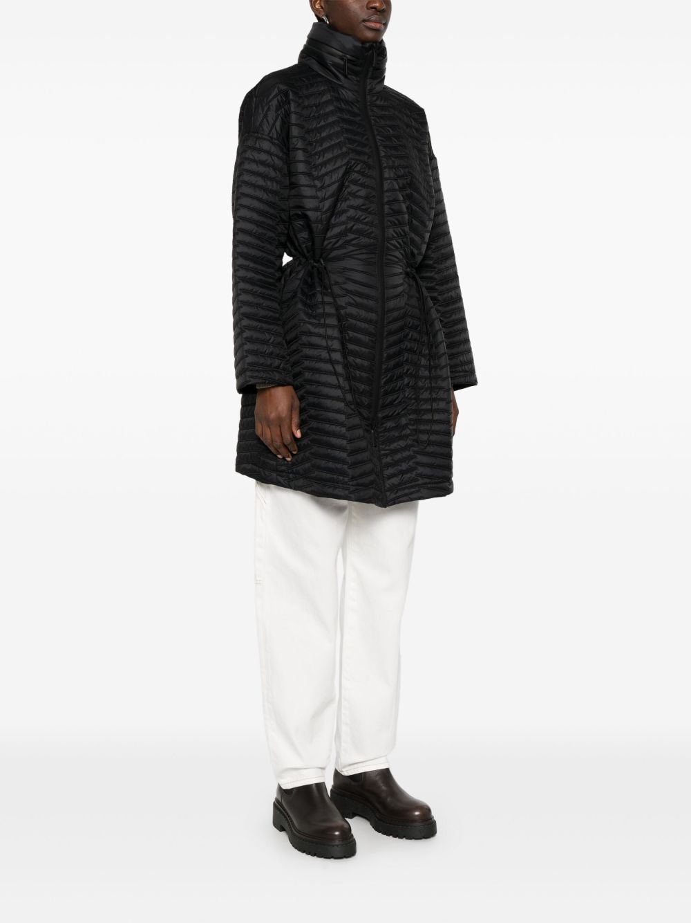 EMPORIO ARMANI Nylon Midi Jacket for Women