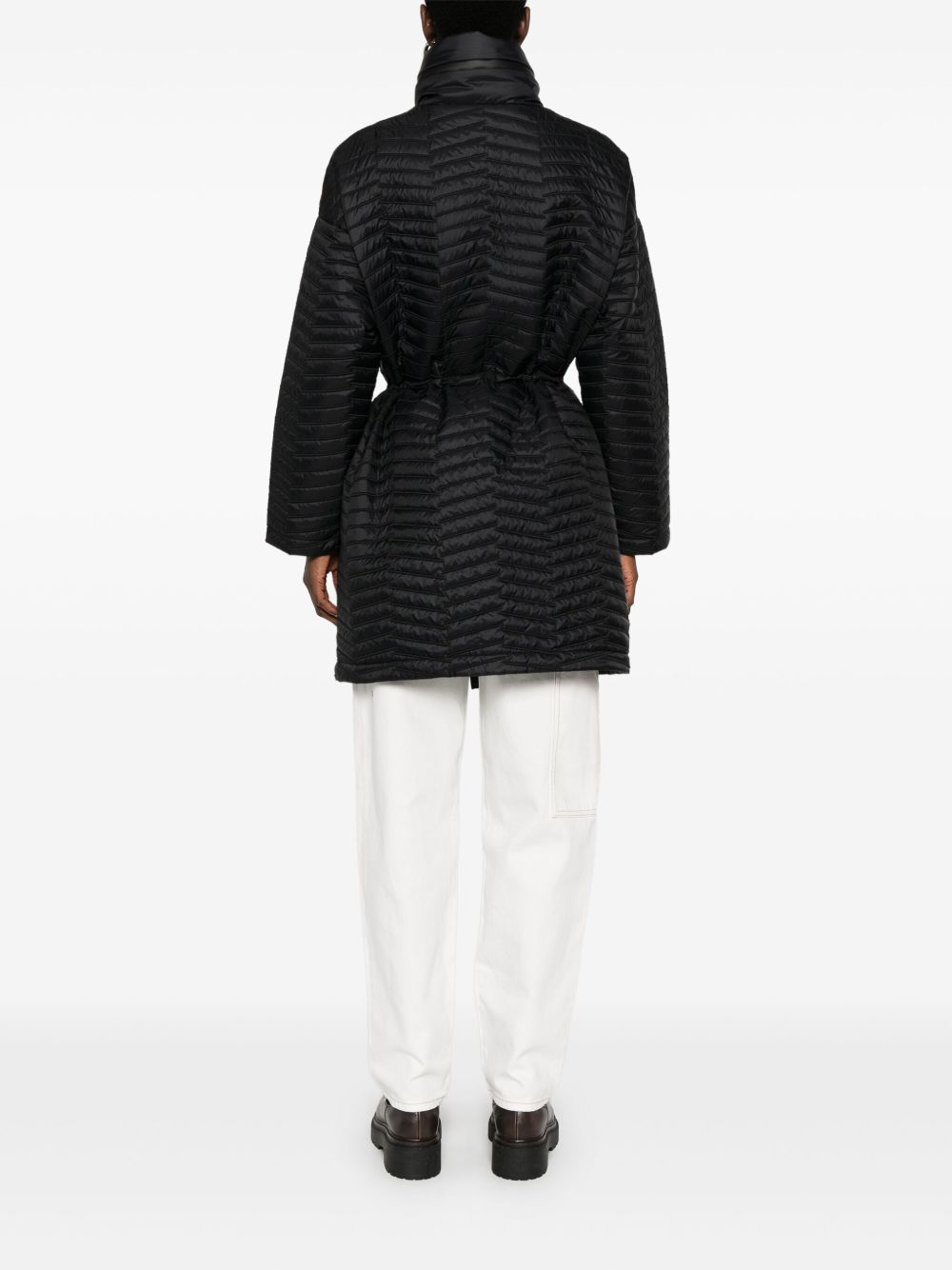 EMPORIO ARMANI Nylon Midi Jacket for Women