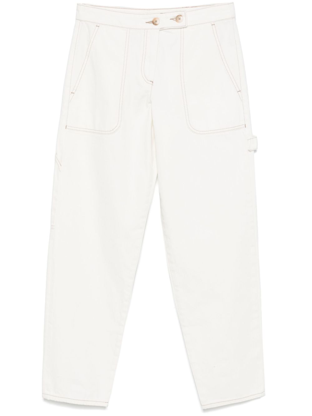 EMPORIO ARMANI Women's Cotton Trousers
