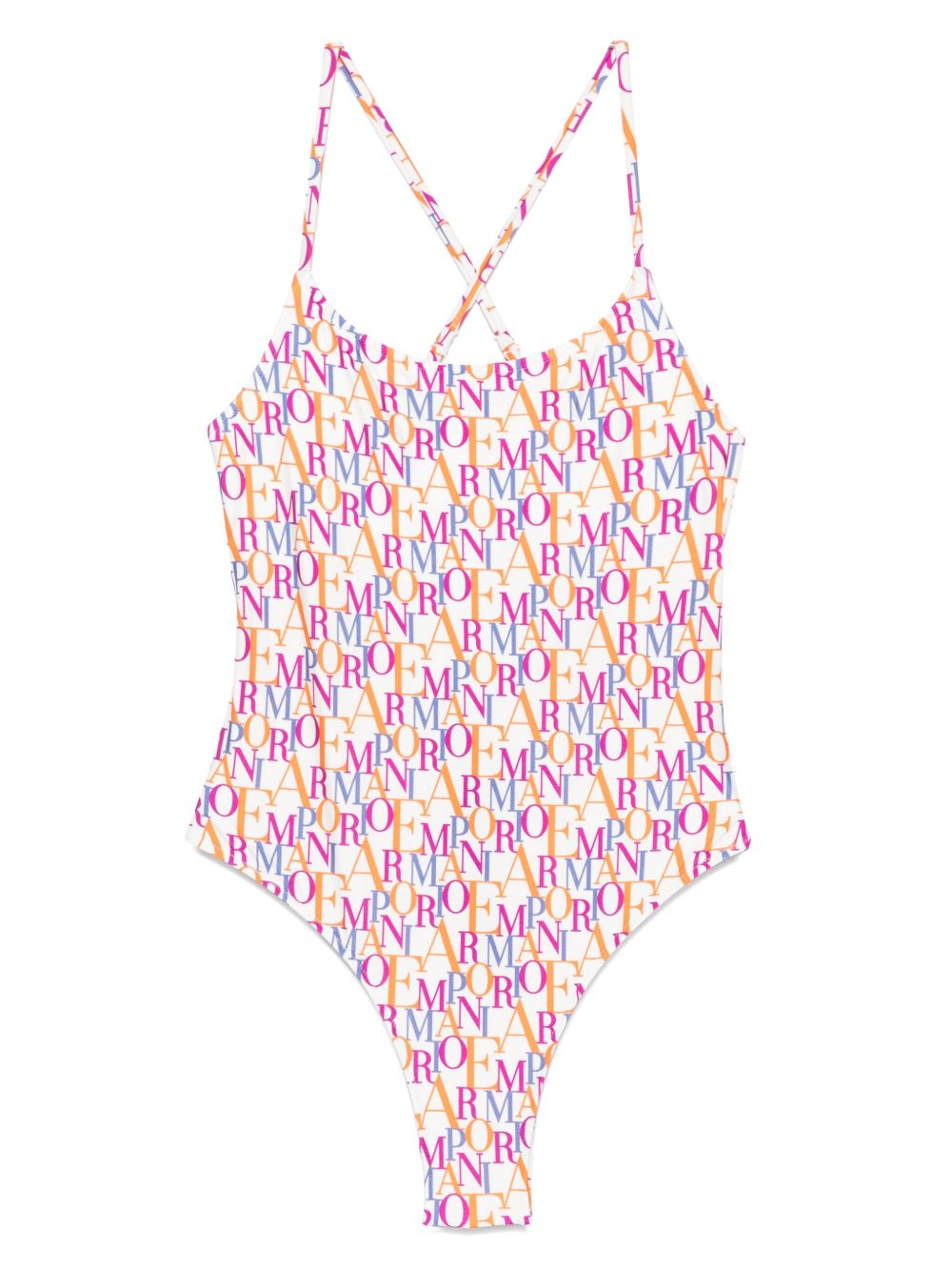 EMPORIO ARMANI Allover Logo Mini Swimsuit