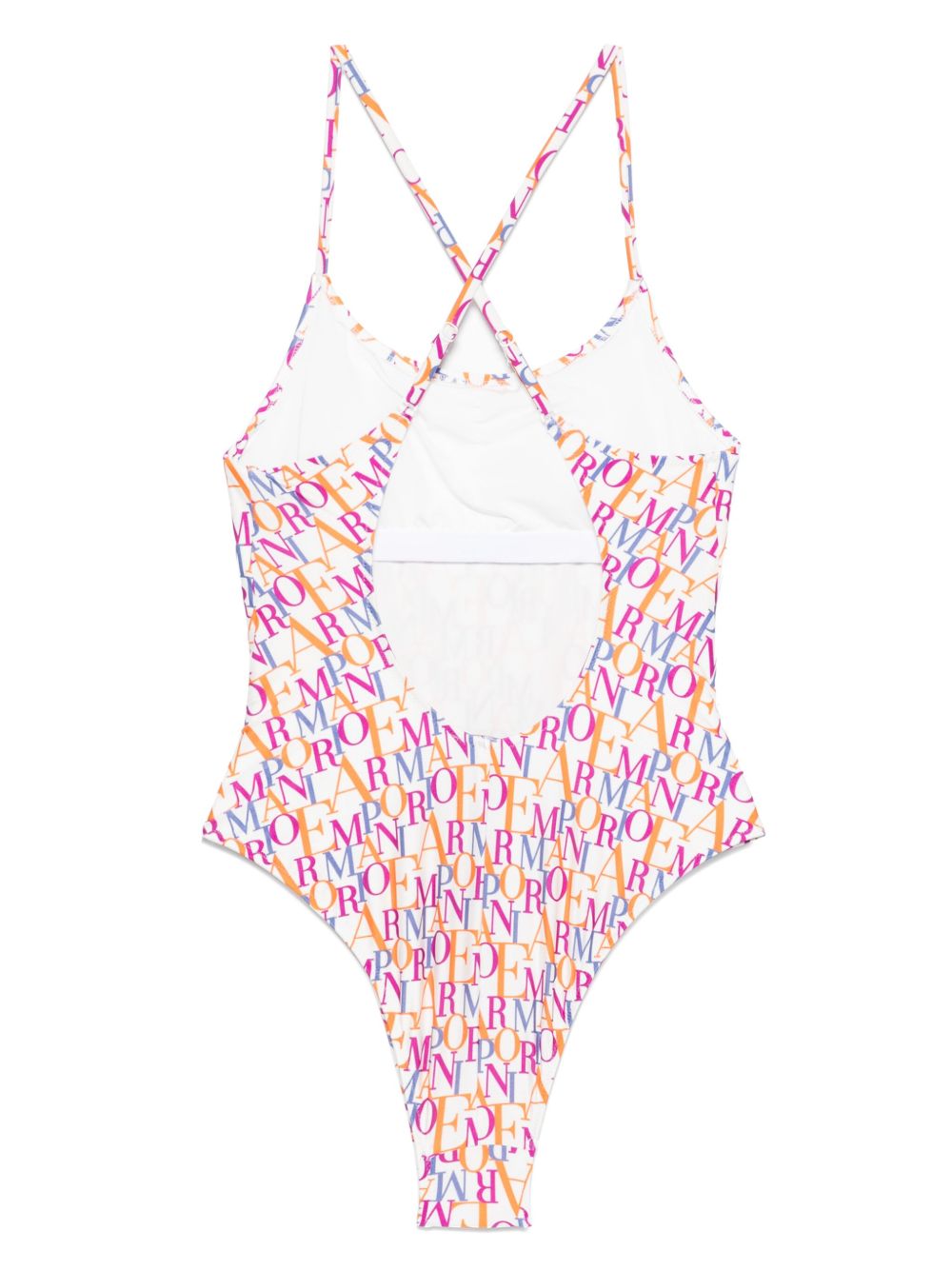 EMPORIO ARMANI Allover Logo Mini Swimsuit