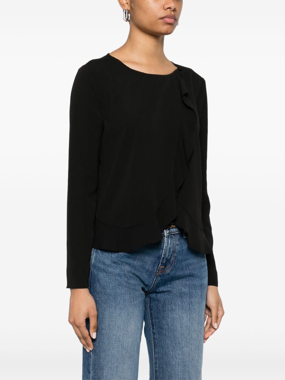 EMPORIO ARMANI Stylish Cotton Blend Blazer