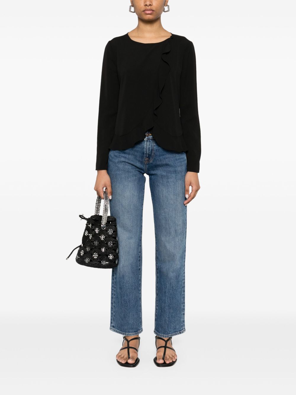 EMPORIO ARMANI Stylish Cotton Blend Blazer