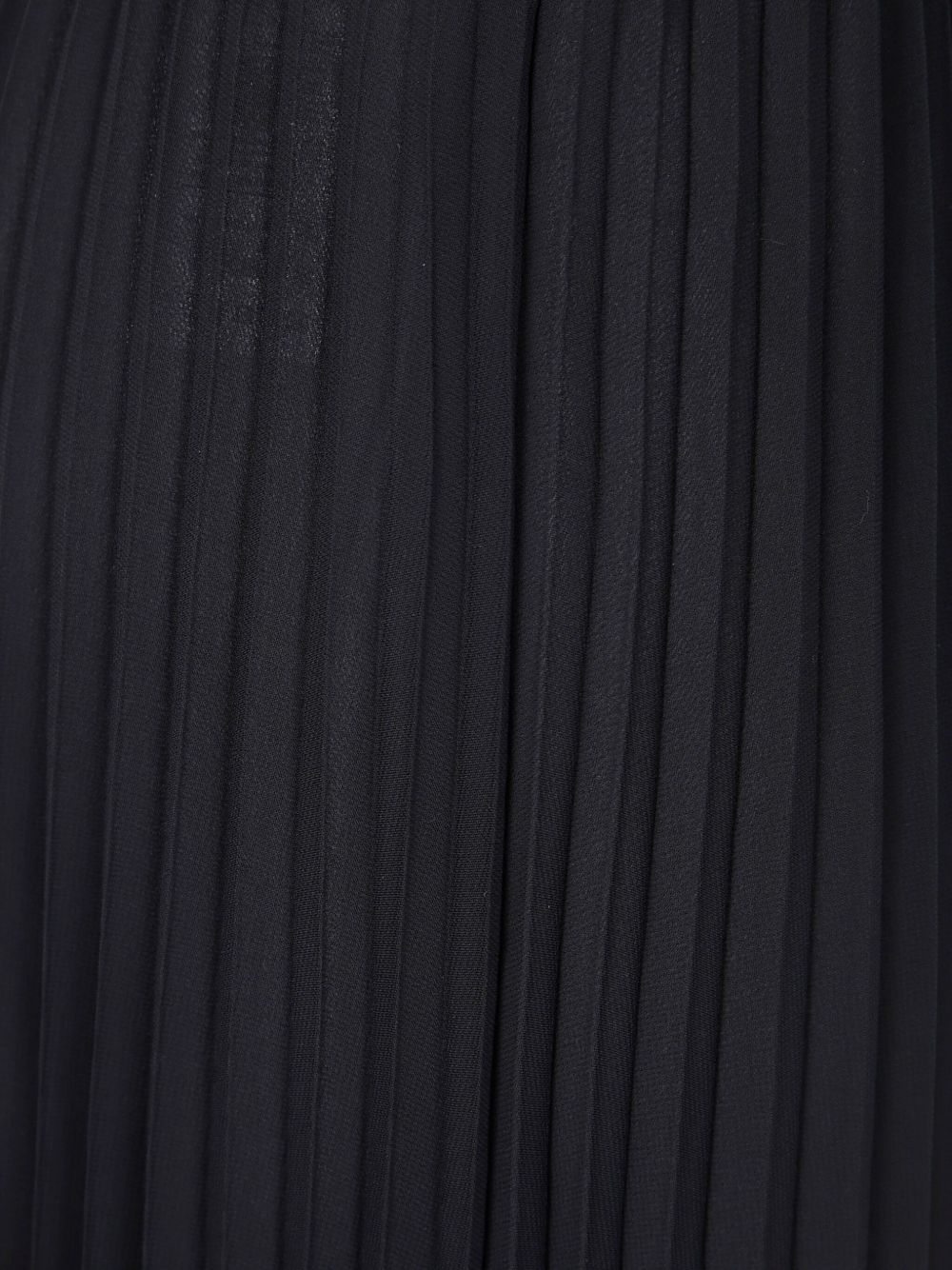 EMPORIO ARMANI Georgette Long Skirt with Wide Leg Design