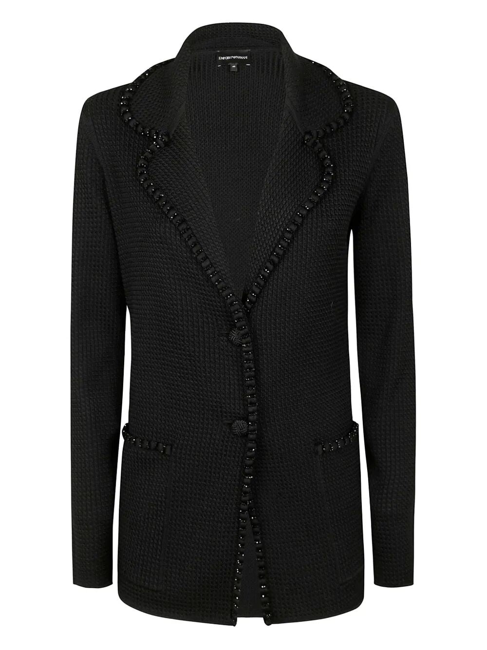 EMPORIO ARMANI Crystal Embellished Blazer
