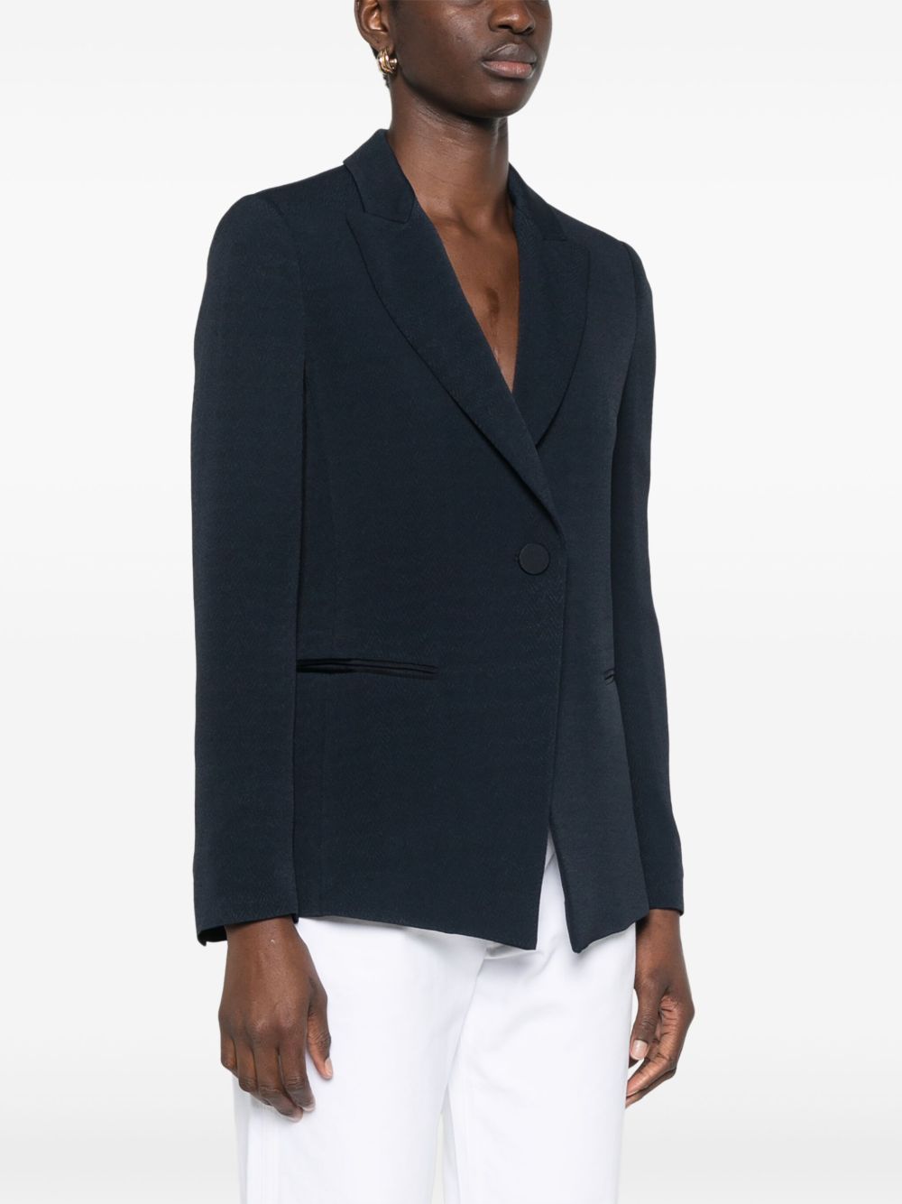 EMPORIO ARMANI Elegant Single-Breasted Blazer Jacket for Women