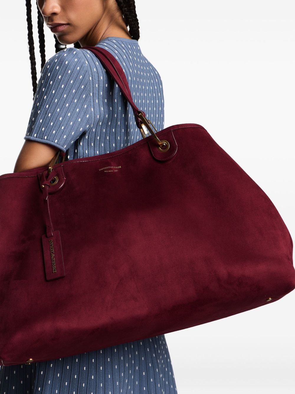 EMPORIO ARMANI Elegant XL Shopping Handbag