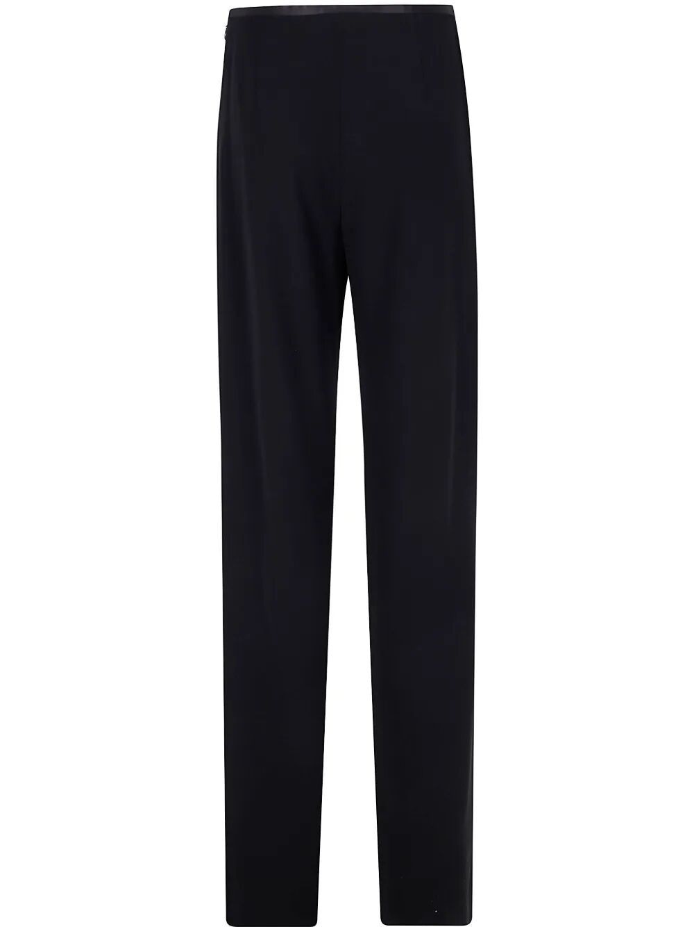 EMPORIO ARMANI Cady Texture Palazzo Trousers for Women