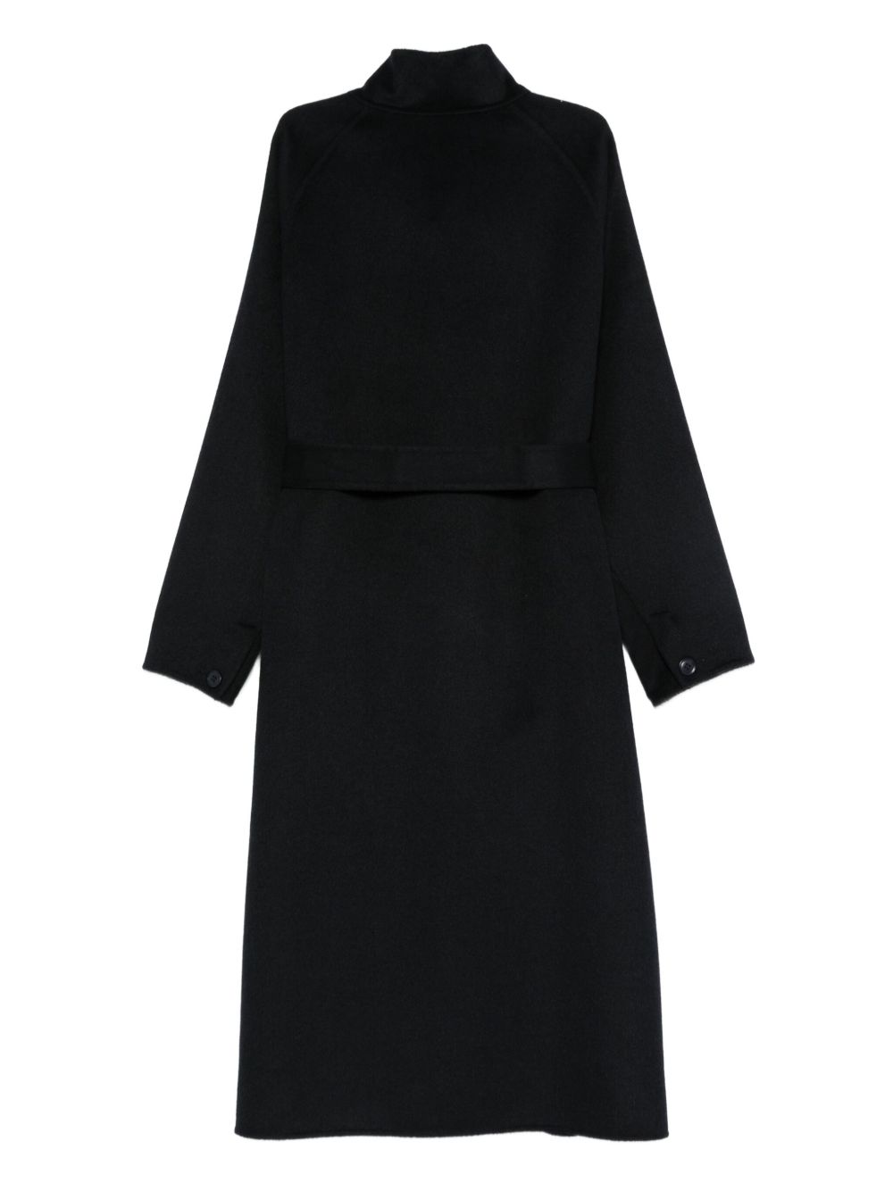 EMPORIO ARMANI Wool Blend Jacket with Belted Waist for Women