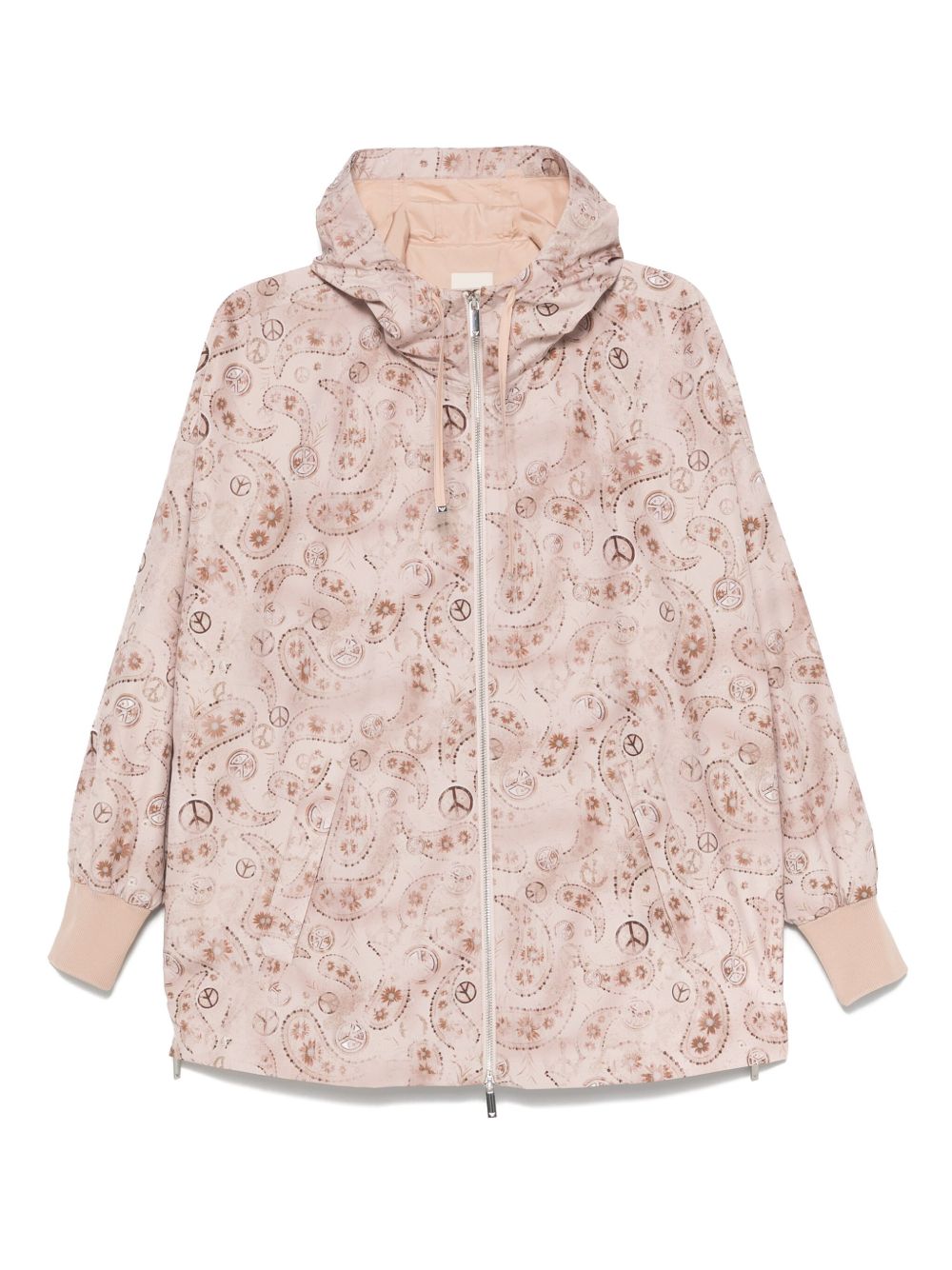 EMPORIO ARMANI Printed Blouson Jacket for Women - SS25