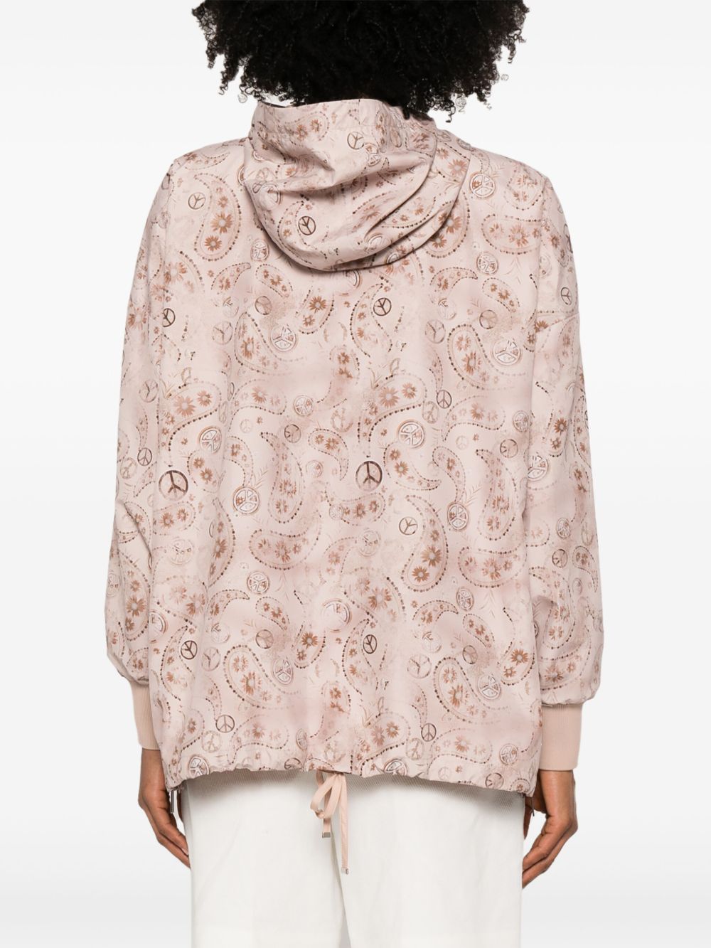 EMPORIO ARMANI Printed Blouson Jacket for Women - SS25