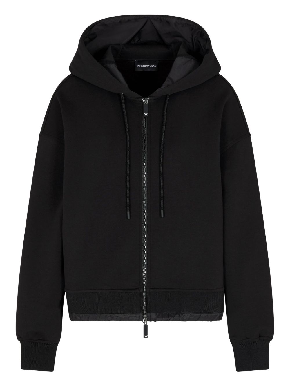 EMPORIO ARMANI Women's Cotton Blouson Jacket with Hood