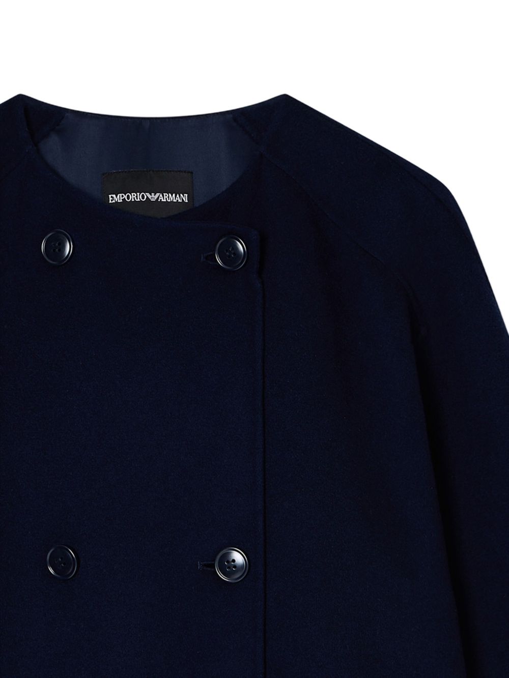 EMPORIO ARMANI Double-Breasted Wool Jacket for Women