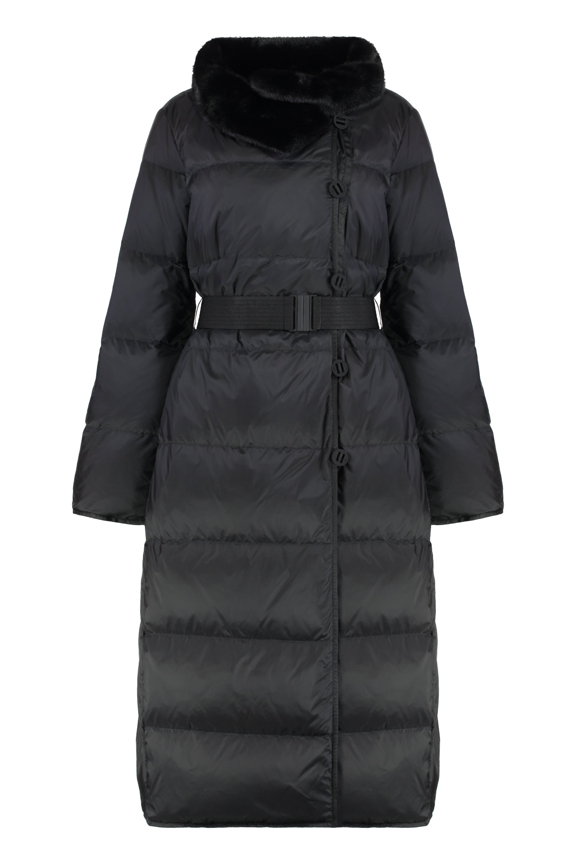 EMPORIO ARMANI Reversible Long Down Jacket for Women